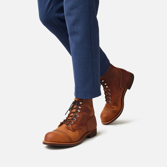 red wing heritage iron ranger 8085 vibram sole