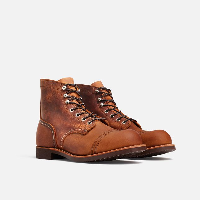 red wing heritage iron ranger 8085 copper rough and tough