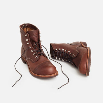 red wing heritage iron ranger 8111 amber harness
