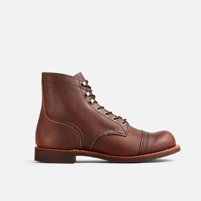 red wing heritage iron ranger 8111 amber harness