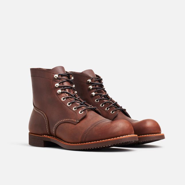 red wing heritage iron ranger 8111 amber harness