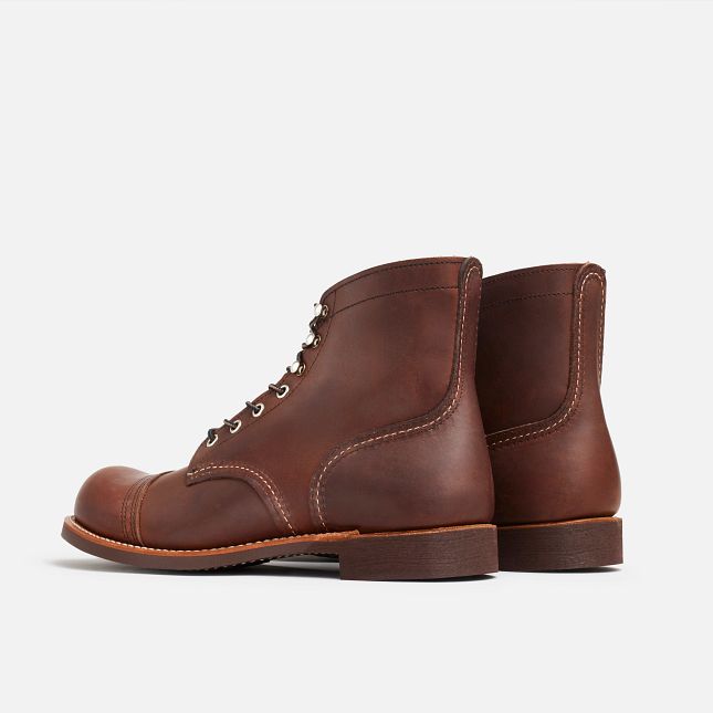 red wing heritage iron ranger 8111 amber harness