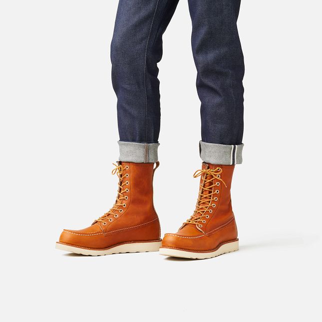 red wing heritage 8 inch classic moc 877 legacy