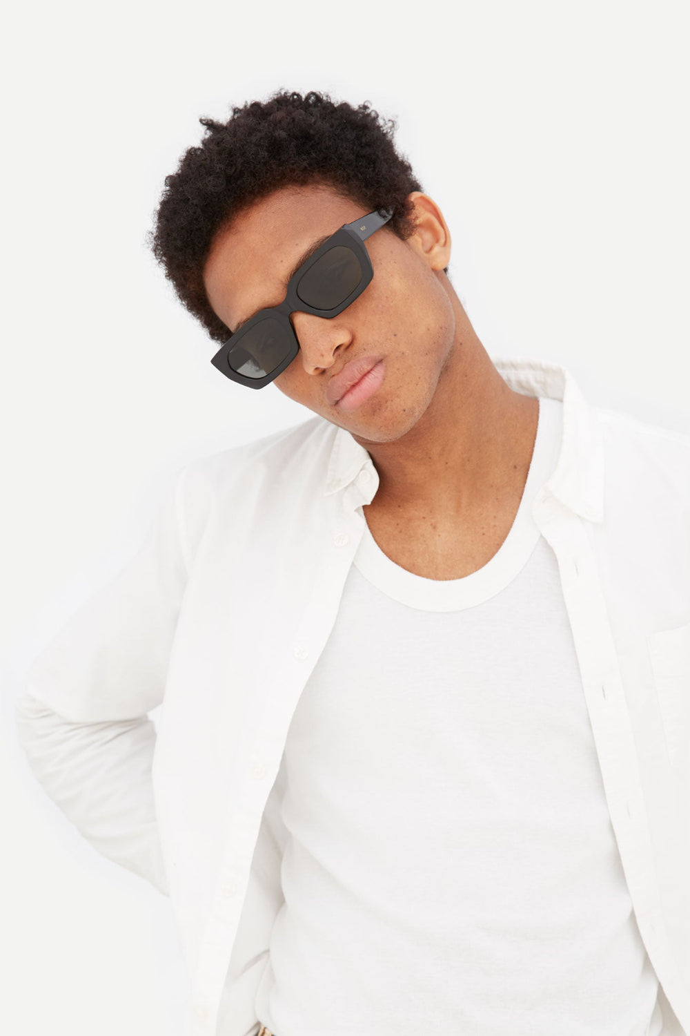 retrosuperfuture teddy sunglasses black