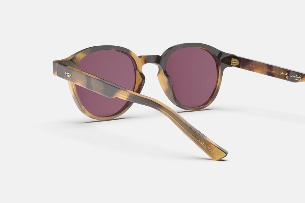 retrosuperfuture the warhol sunglasses melanzana the warhol 10 years limited edition