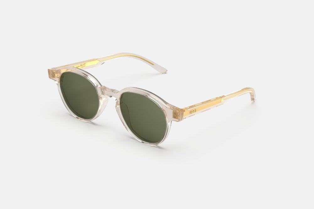 retrosuperfuture the warhol sunglasses resin green  the warhol 10 years limited edition