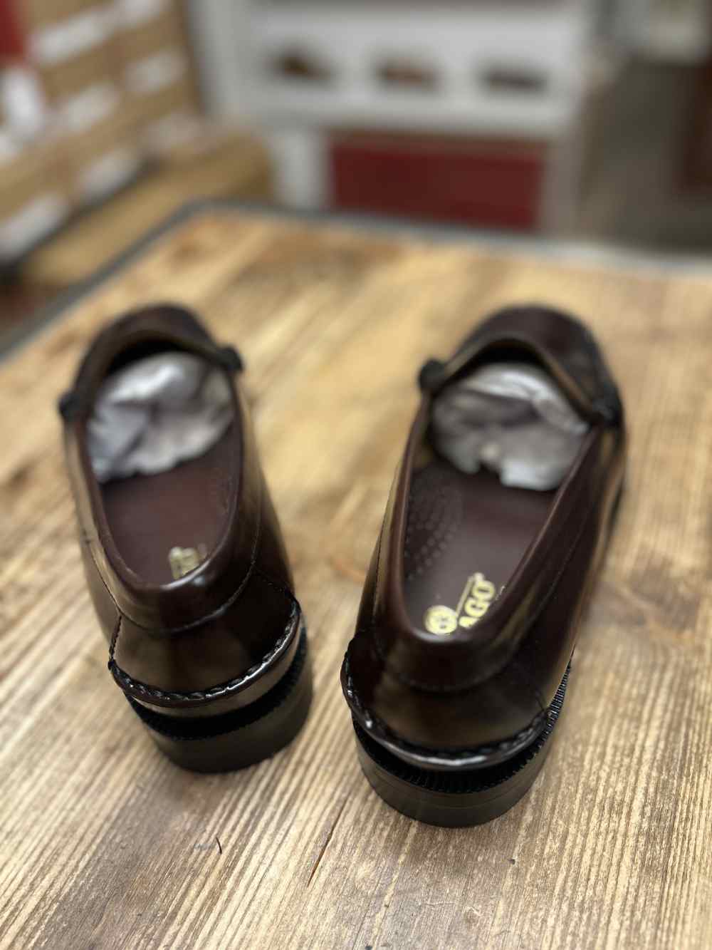 sebago classic dan brown burgundy