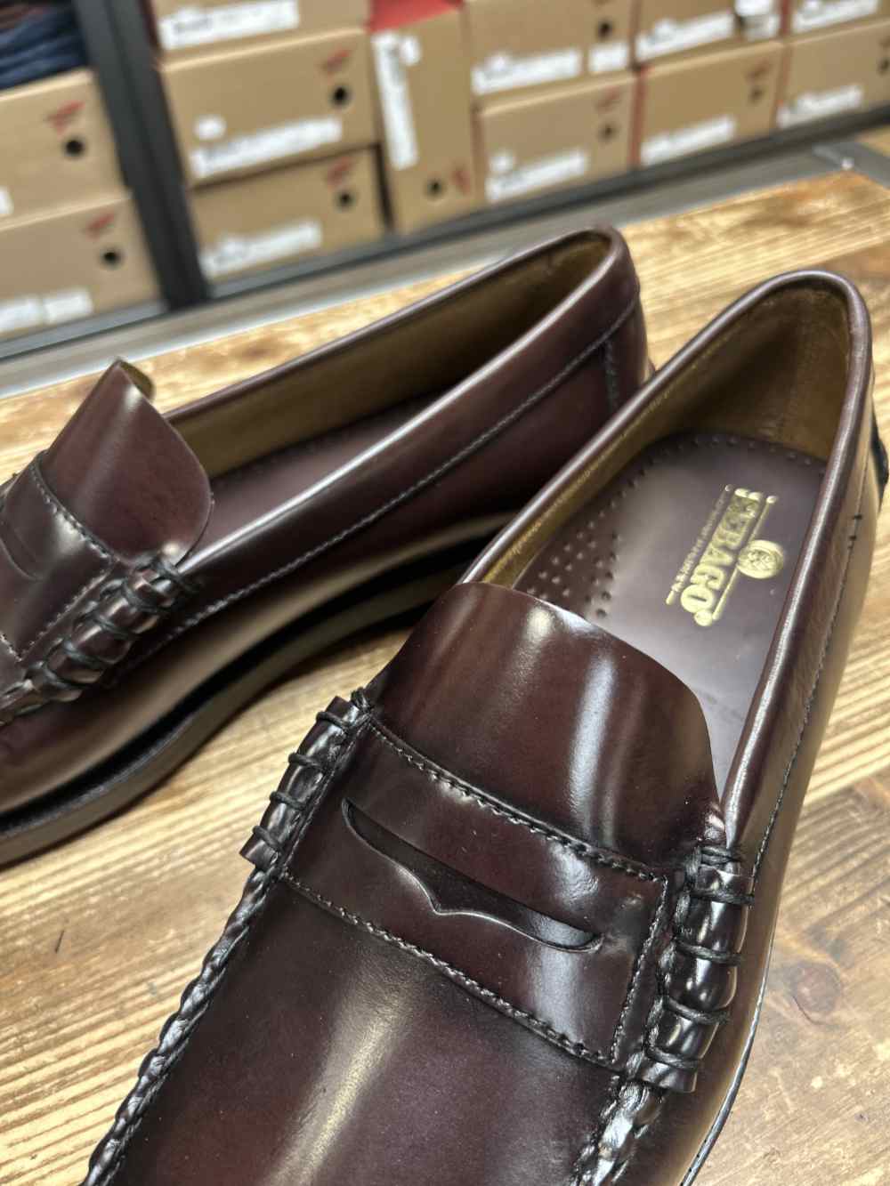 sebago classic dan brown burgundy