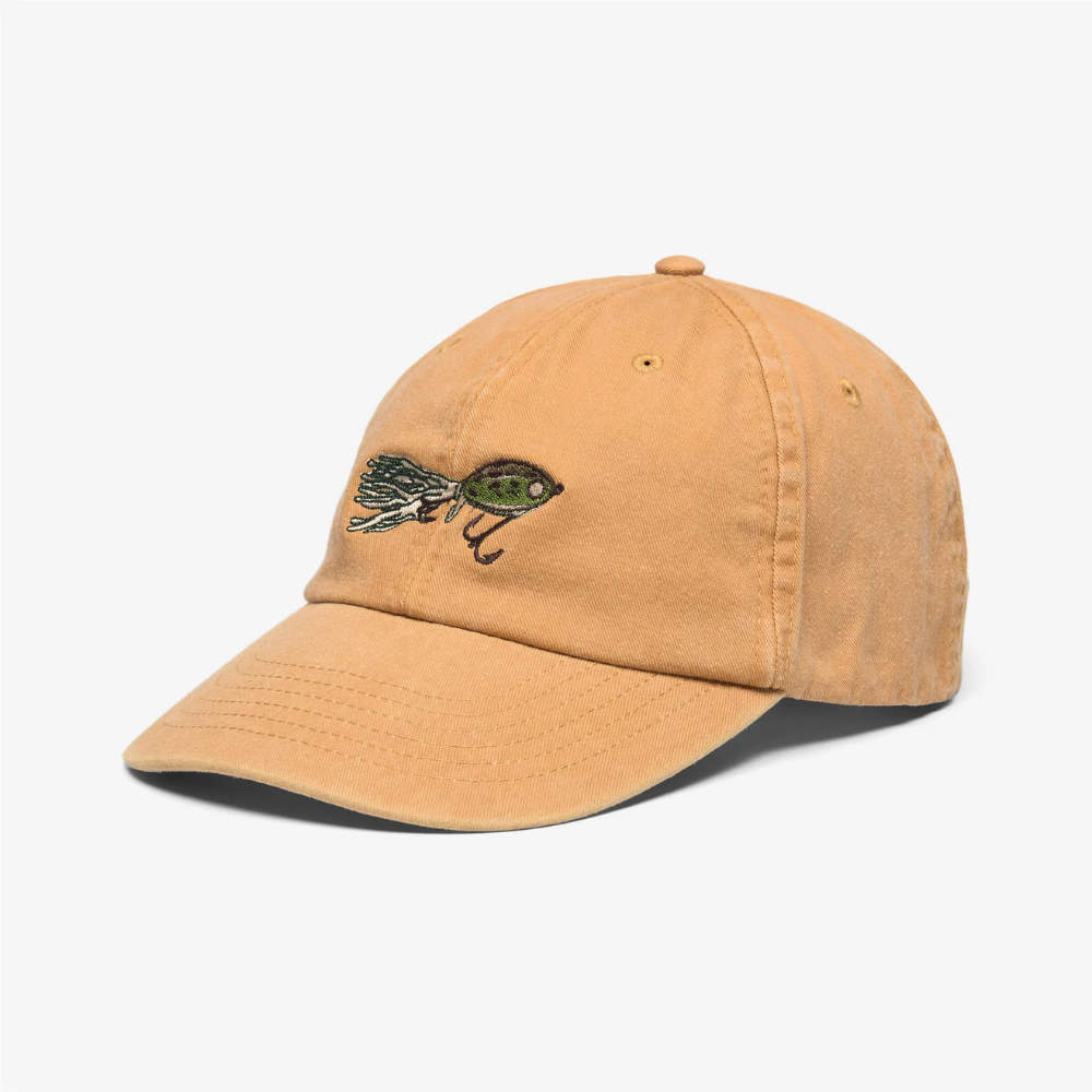 sebago connor bait cap yellow tan