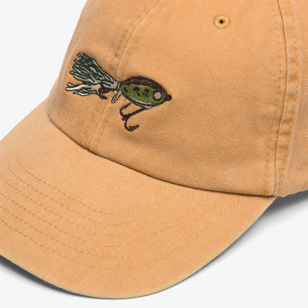 sebago connor bait cap yellow tan