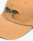 sebago connor bait cap yellow tan