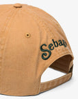 sebago connor bait cap yellow tan