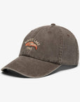 sebago connor fish cap brown coffee