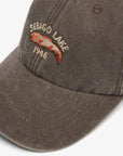sebago connor fish cap brown coffee