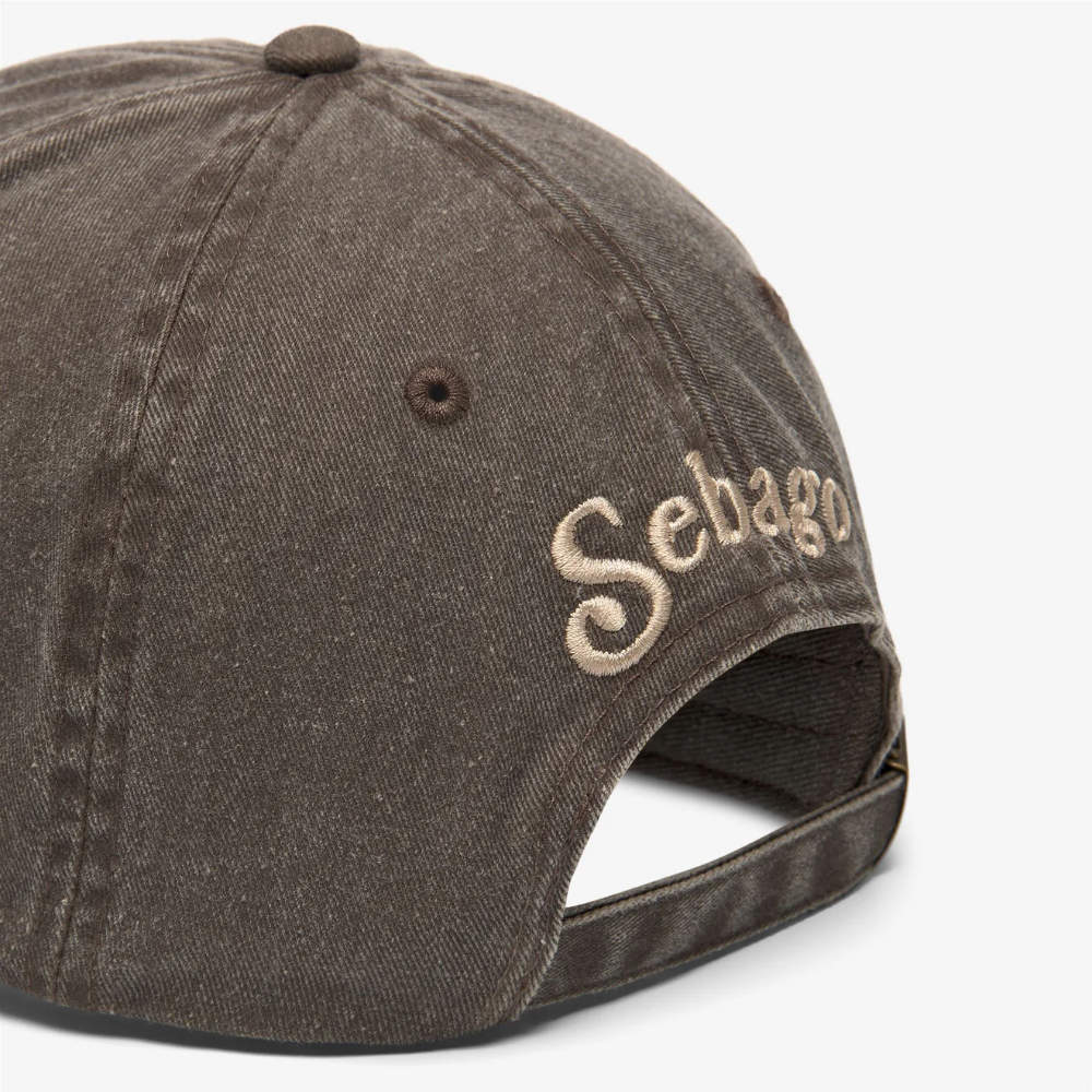 sebago connor fish cap brown coffee