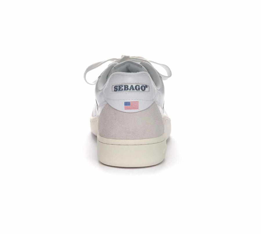 sebago hurricane sneaker white