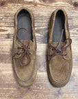 sebago owen boat shoe brown taupe