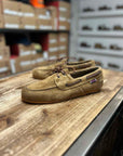 sebago owen boat shoe brown taupe