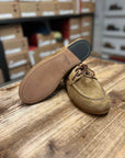 sebago owen boat shoe brown taupe