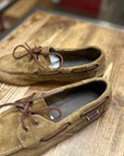 sebago owen boat shoe brown taupe