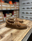 sebago portland artisan boat shoe snuff gum