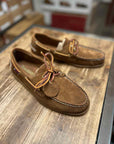 sebago portland artisan boat shoe snuff gum