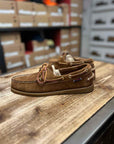 sebago portland artisan boat shoe snuff gum