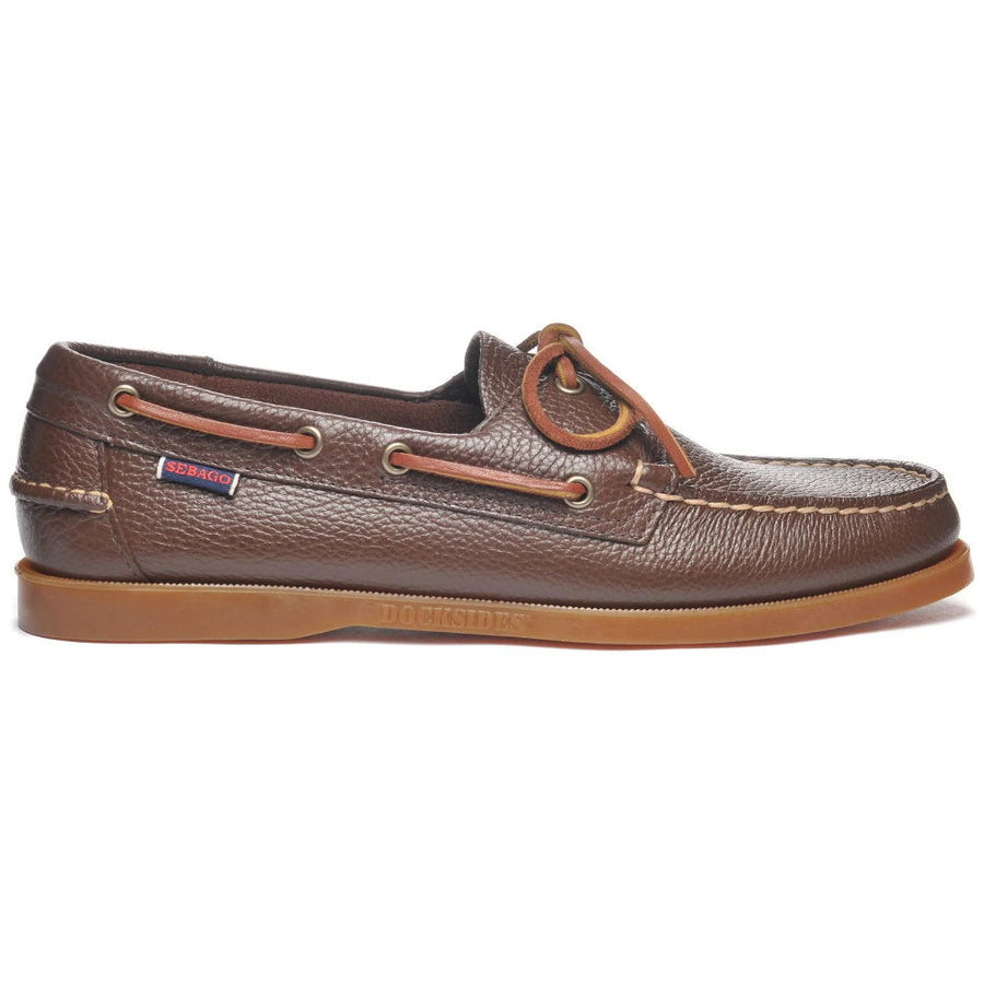 sebago portland martellato brown cognac gum (LAST SIZE 40)