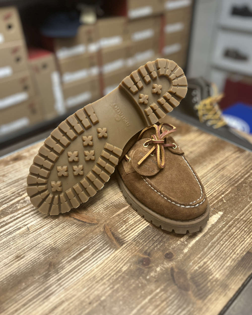 sebago ranger artisan ox snuff gum