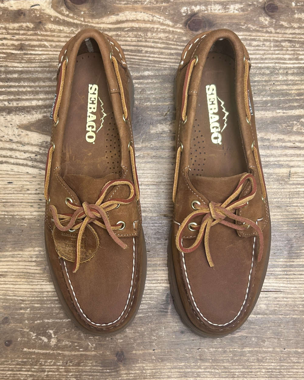 sebago ranger artisan texas brown tan