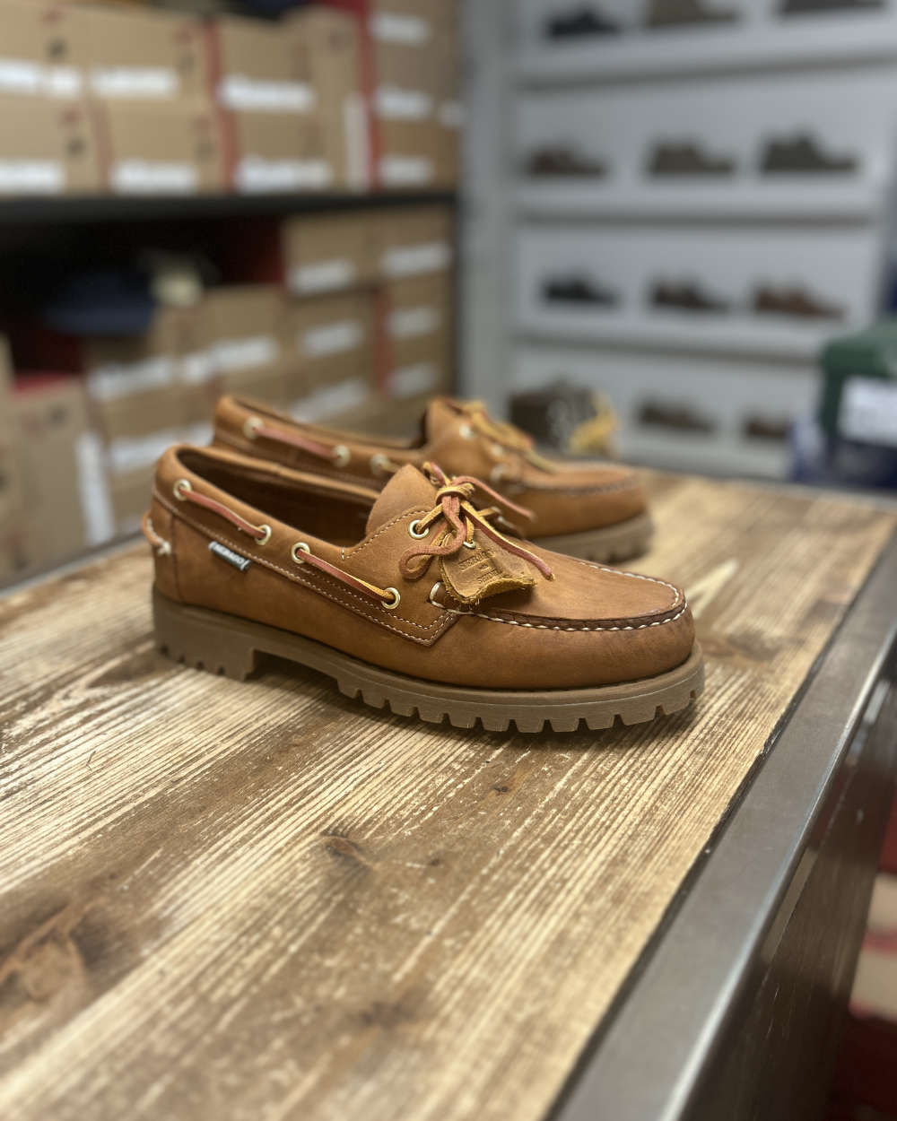 sebago ranger artisan texas brown tan