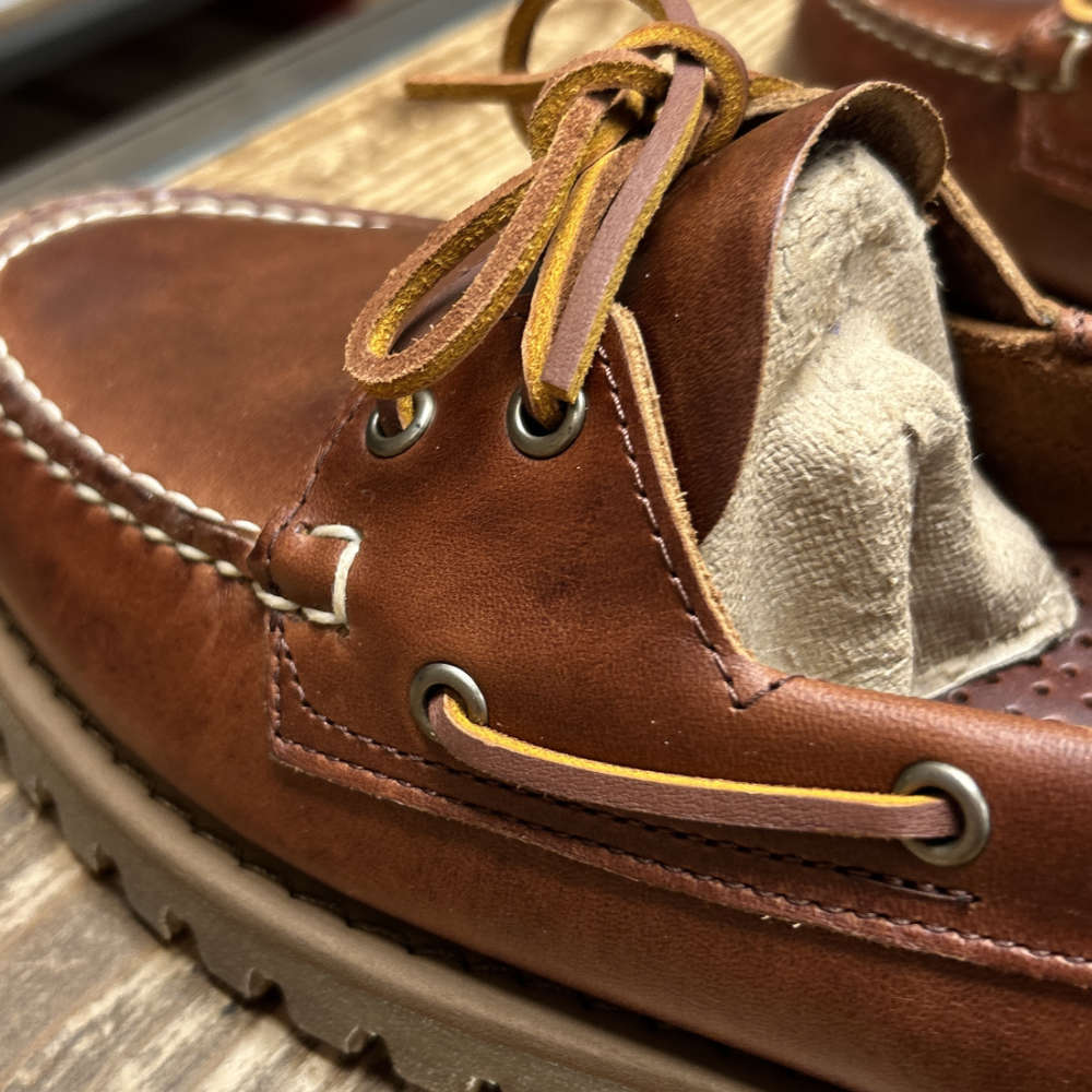 sebago ranger waxy brown gum