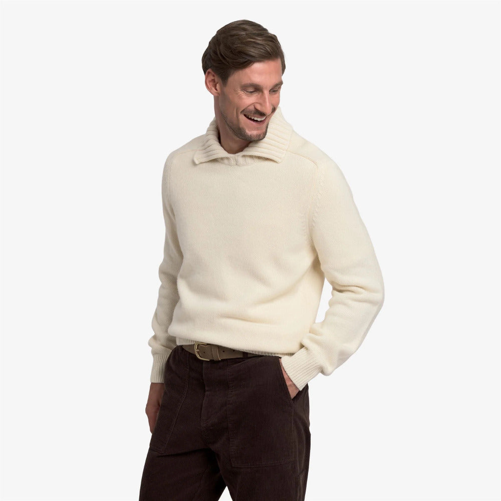 sebago swiftriver pullover white antique
