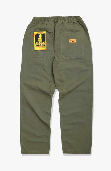 service works classic chef pants olive