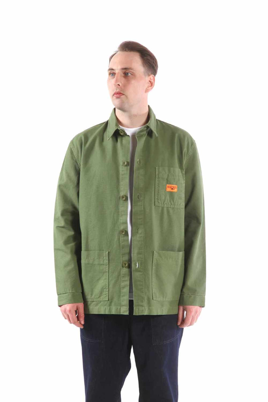 service works classic coverall jacket olive (LAST SIZE MEDIUM)