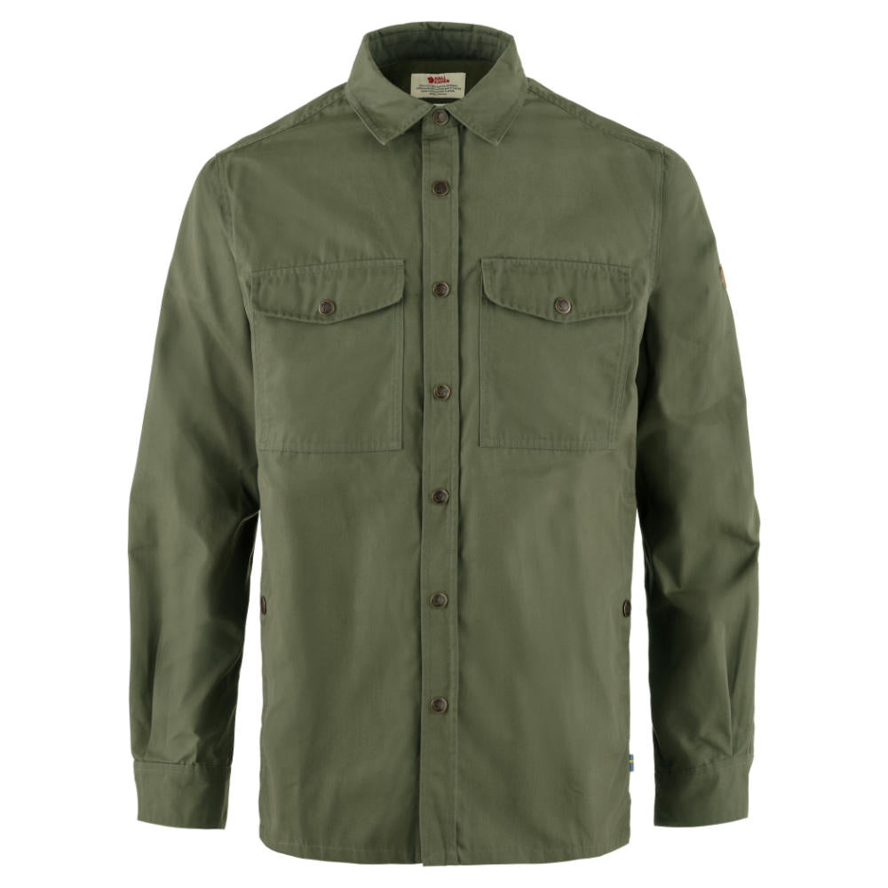 fjallraven singi overshirt laurel green