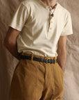 east harbour surplus stolk 099 henley t-shirt natural
