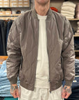 taion down military jacket dark khaki