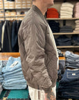 taion down military jacket dark khaki