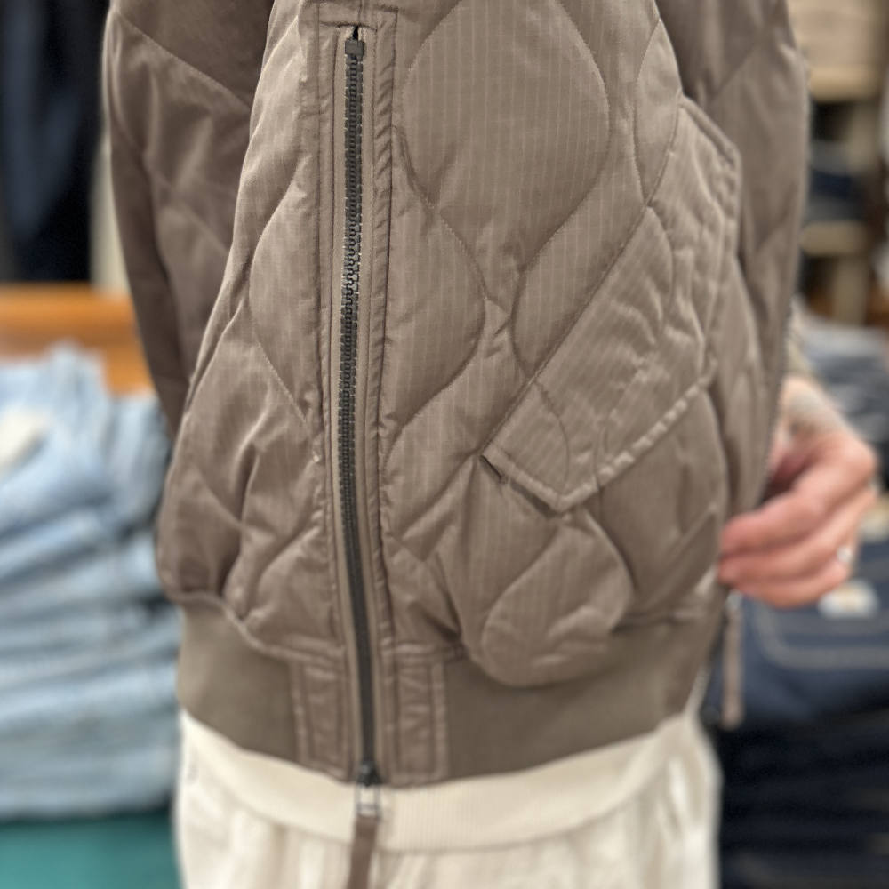 taion down military jacket dark khaki – www.sublime.bz