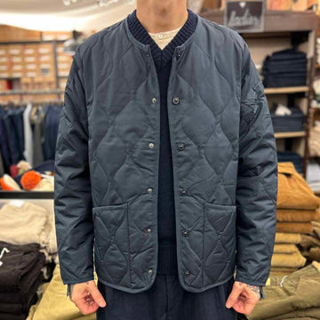 taion military crew neck down jacket dark navy