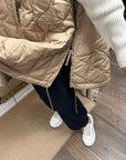 taion military down cape coyote beige