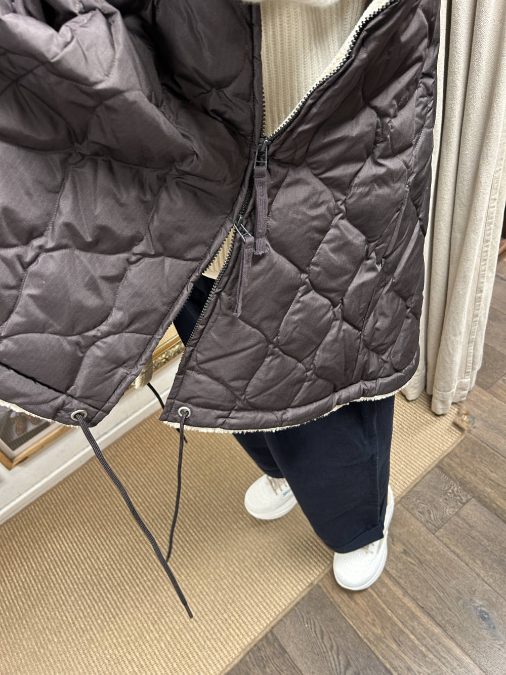 taion military down cape coyote dark chocolate beige – www.sublime.bz