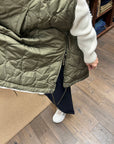 taion military down cape coyote dark olive cream