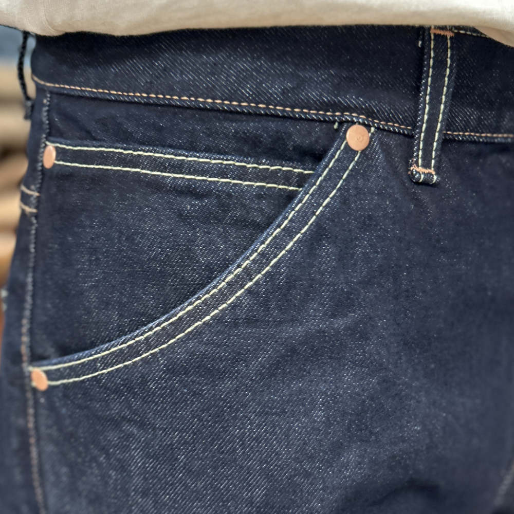 tela genova gregorio denim pant blue