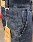 tela genova romolo denim pant blue unwashed