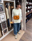 topologie bottle sacoche large burn orange and 8mm rope strap orange orbit