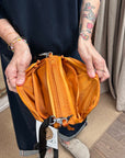 topologie bottle sacoche medium burn orange ripstop and utility sling black