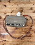 topologie bottle sacoche medium moss putty and 8mm rope strap orange orbit