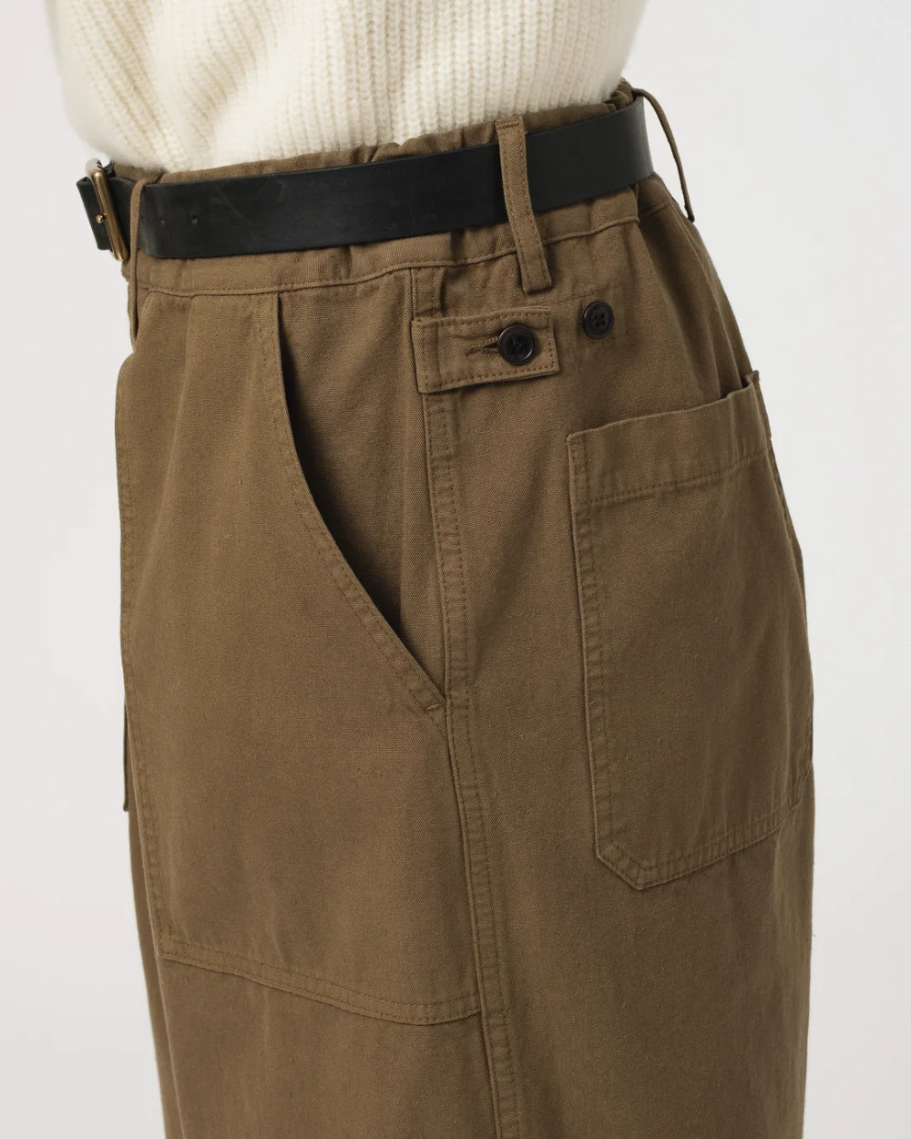 girls of dust fatigue pants duck canvas lizard